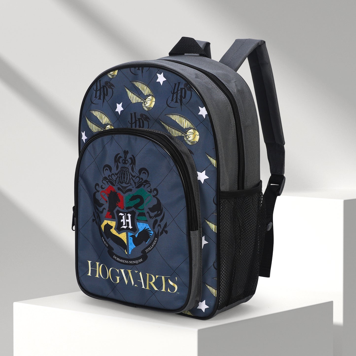 Harry Potter Hogwarts Kids Childrens Premium Backpack School Rucksack Travel Bag, Multicolour