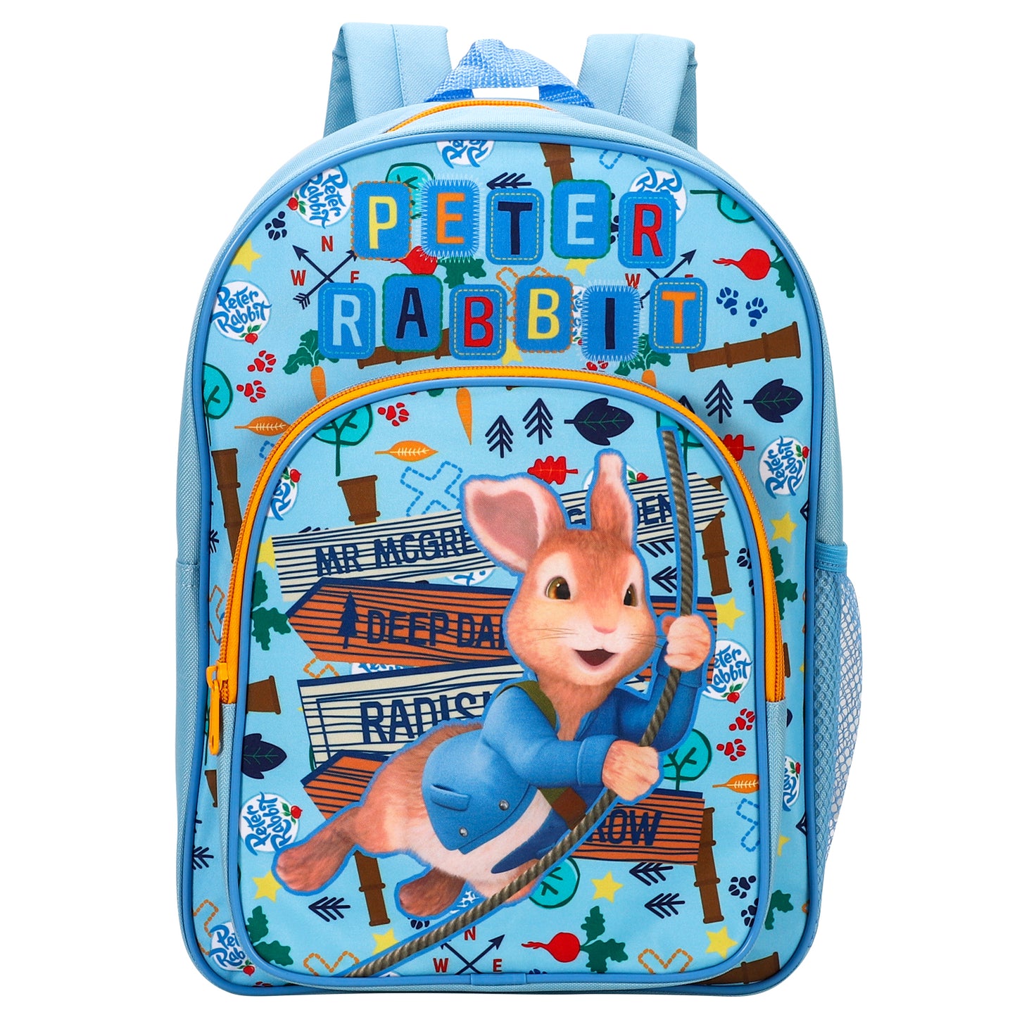 Peter Rabbit Kids Childrens Premium Backpack School Rucksack Travel Bag, Multicolour