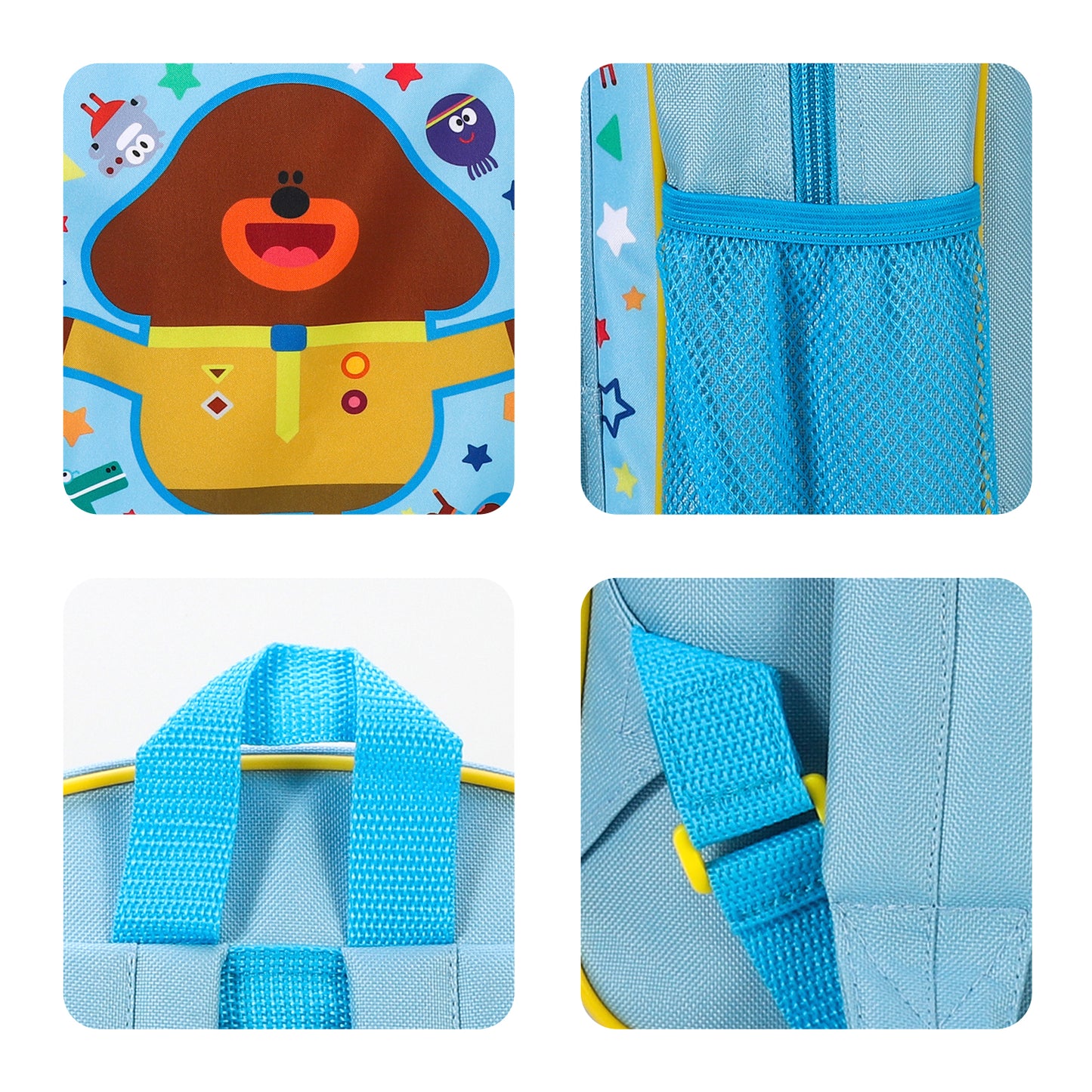 Hey Duggee Kids Childrens Premium Backpack School Rucksack Travel Bag, Multicolour
