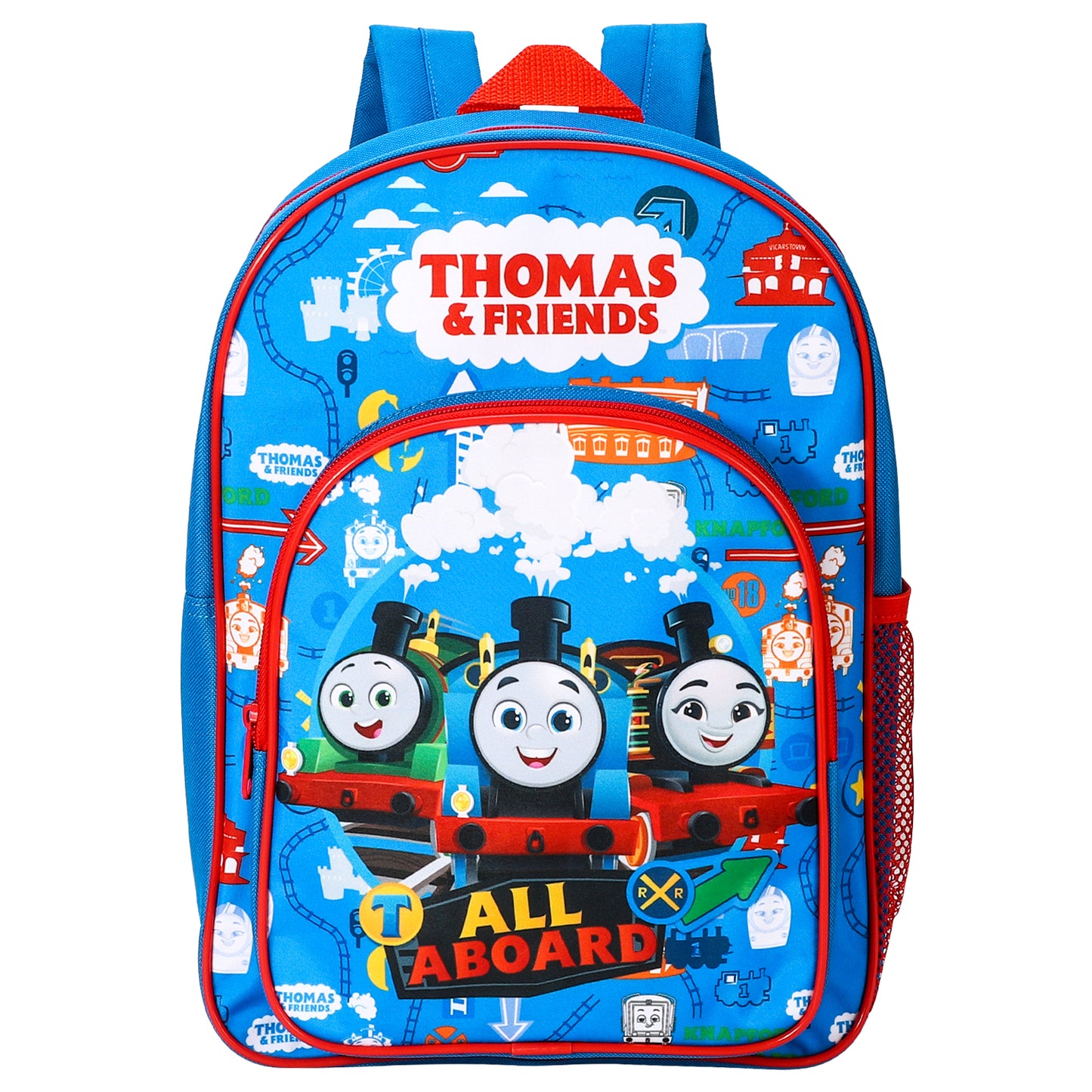 Thomas the Tank Engine Kids Childrens Premium Backpack School Rucksack Travel Bag, Multicolour
