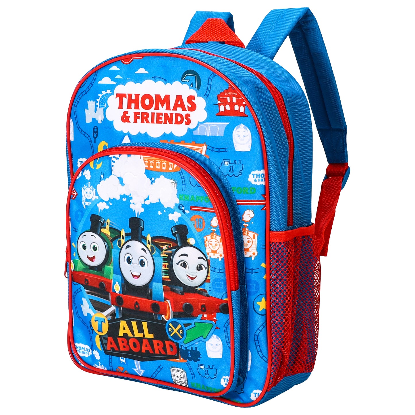 Thomas the Tank Engine Kids Childrens Premium Backpack School Rucksack Travel Bag, Multicolour