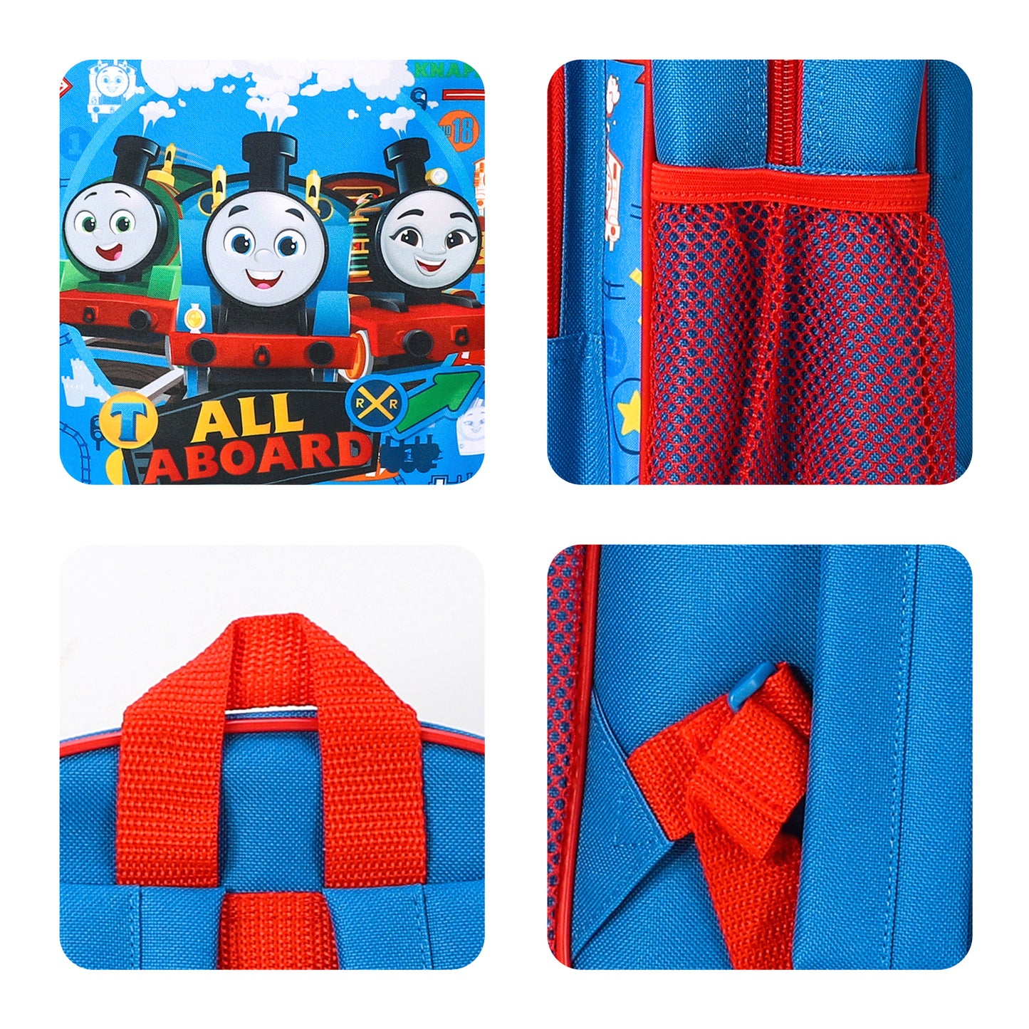 Thomas the Tank Engine Kids Childrens Premium Backpack School Rucksack Travel Bag, Multicolour