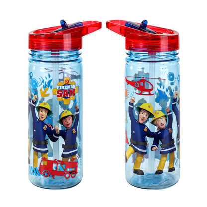 Fireman Sam 580ml Water Bottle for Kids, School Drinks Bottle Made of Durable Ecozen BPA Free
