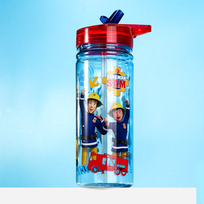 Fireman Sam 580ml Water Bottle for Kids, School Drinks Bottle Made of Durable Ecozen BPA Free