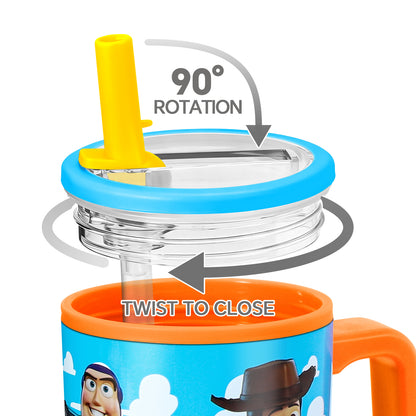 Toy Story 640mL Double Walled Vacuum Insulated Tumbler with Straw & Handle
