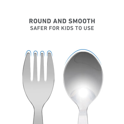 Mickey Mouse Kids 2 Piece Cutlery Set – Includes Fork and Spoon