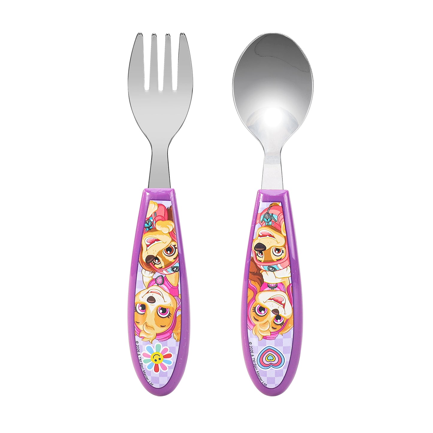 Paw Patrol Kids 2 Piece Cutlery Set – Includes Fork and Spoon