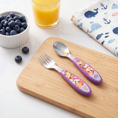 Paw Patrol Kids 2 Piece Cutlery Set – Includes Fork and Spoon