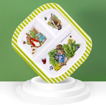 Peter Rabbit 3 Section Childrens Divided Breakfast Lunch Dinner Plate