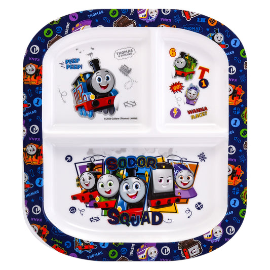Thomas & Friends 3 Section Childrens Divided Breakfast Lunch Dinner Plate