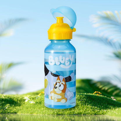 Bluey 370ml Water Bottle for Kids School Drinks Bottle Made of Durable Material Reusable BPA Free