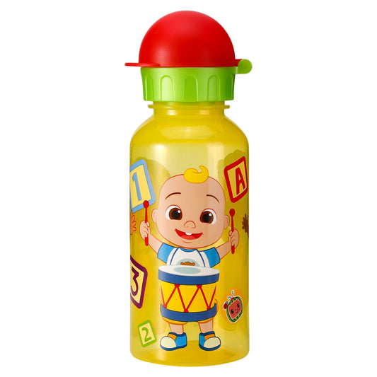 Cocomelon 370ml Water Bottle for Kids School Drinks Bottle Made of Durable Material Reusable BPA Free