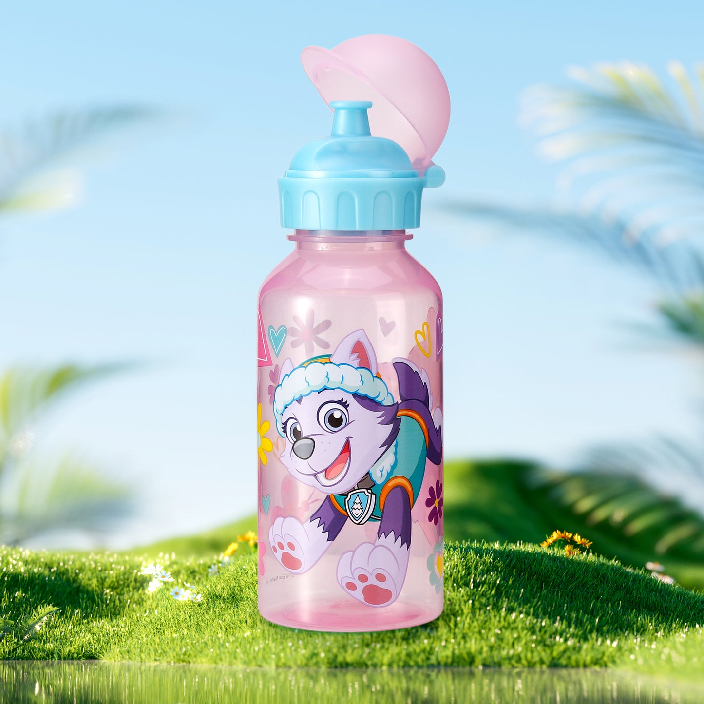 Paw Patrol Girl 370ml Water Bottle for Kids School Drinks Bottle Made of Durable Material Reusable BPA Free
