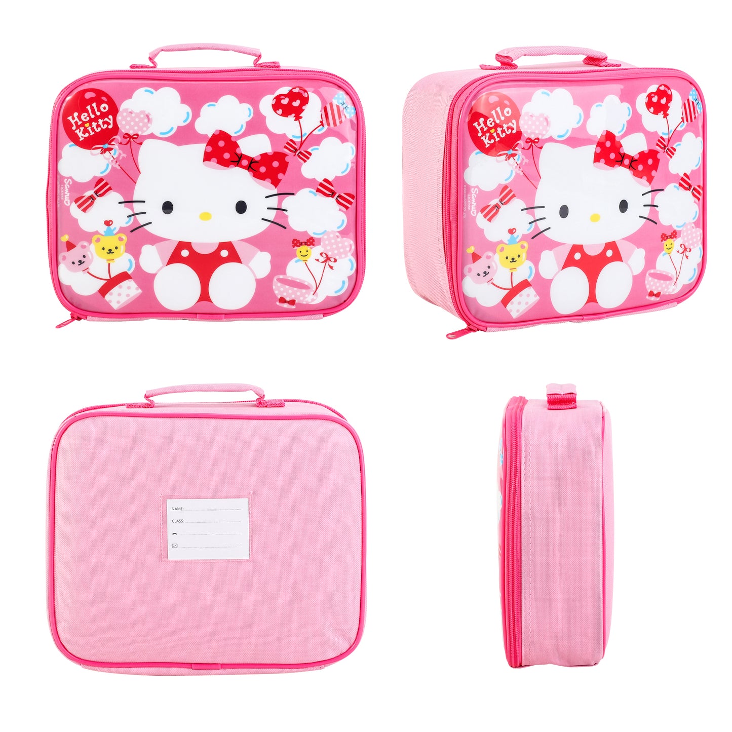 Hello Kitty Insulated Lunch Box Bag, Perfect Size for Packing Hot or Cold Snacks, BPA Free