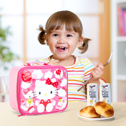 Hello Kitty Insulated Lunch Box Bag, Perfect Size for Packing Hot or Cold Snacks, BPA Free