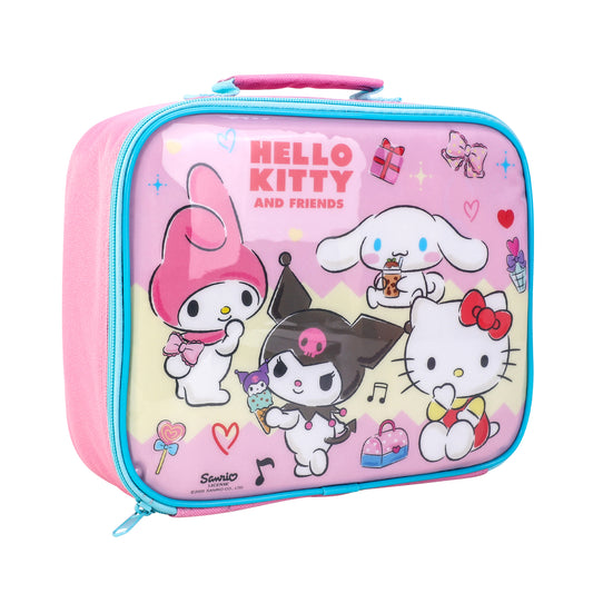 Hello Kitty & Friends Insulated Lunch Box Bag, Perfect Size for Packing Hot or Cold Snacks, BPA Free