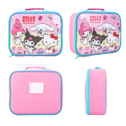 Hello Kitty & Friends Insulated Lunch Box Bag, Perfect Size for Packing Hot or Cold Snacks, BPA Free