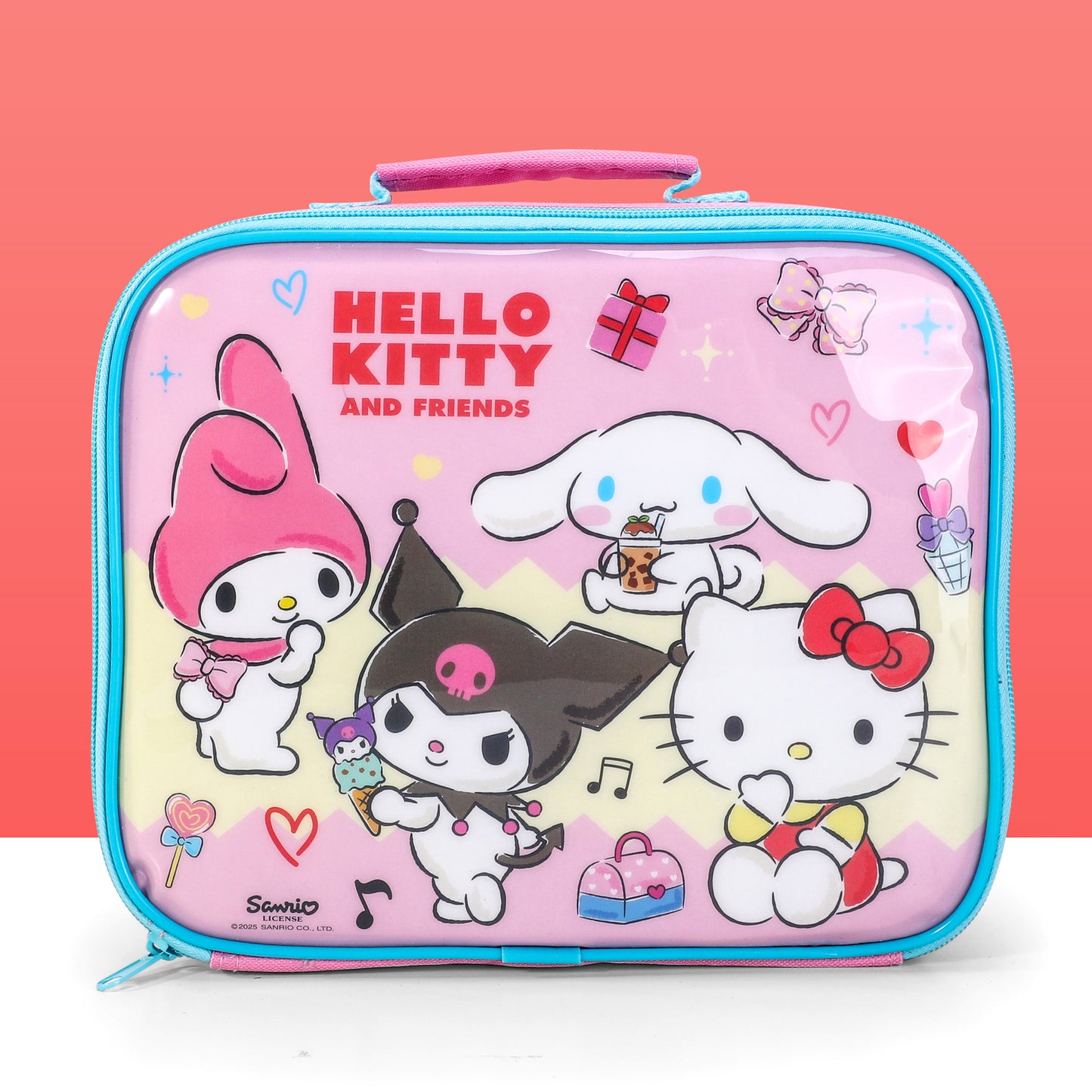 Hello Kitty & Friends Insulated Lunch Box Bag, Perfect Size for Packing Hot or Cold Snacks, BPA Free