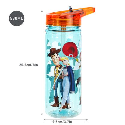 Disney Toy Story 580ml Water Bottle for Kids School Drinks Bottle Made of Durable Tritan Reusable BPA Free