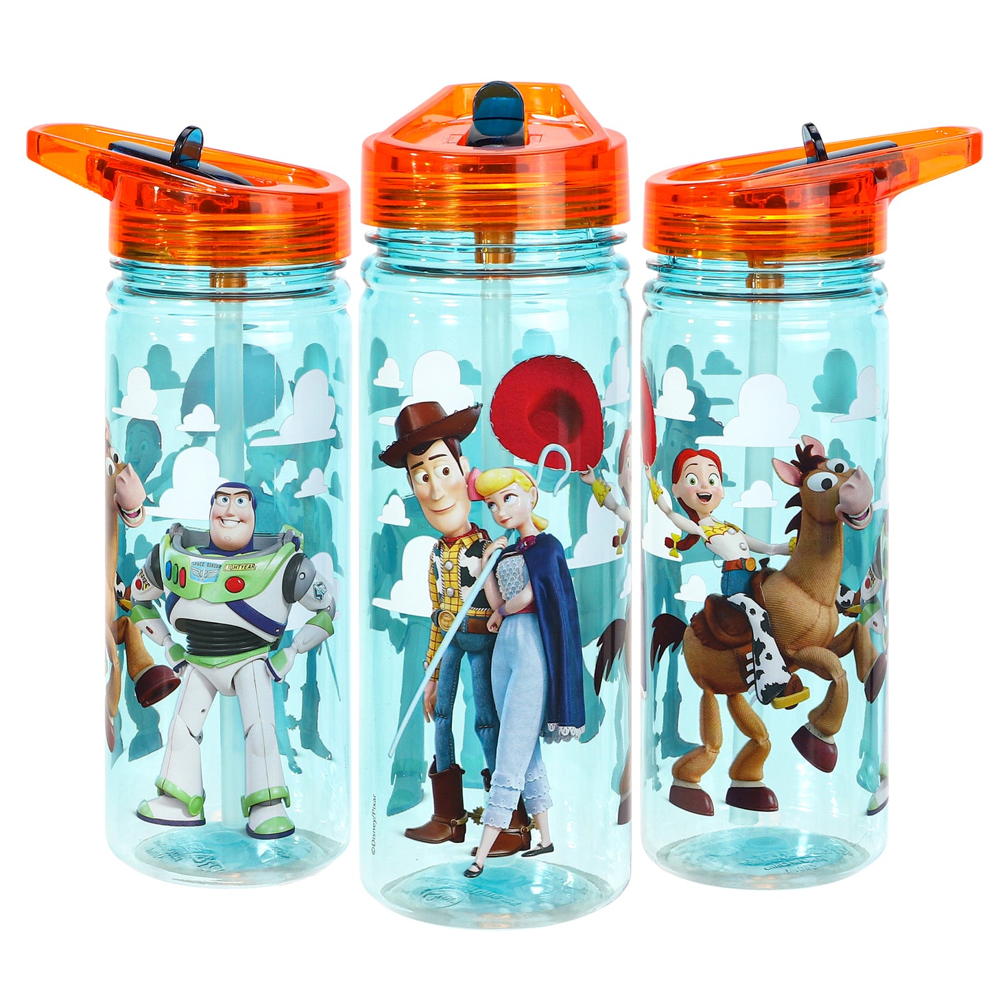 Disney Toy Story 580ml Water Bottle for Kids School Drinks Bottle Made of Durable Tritan Reusable BPA Free