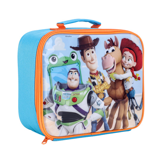 Disney Toy Story Rectangular Insulated Lunch Box Bag for Boys and Girls, Perfect Size for Packing Hot or Cold Snacks for School and Travel, BPA Free