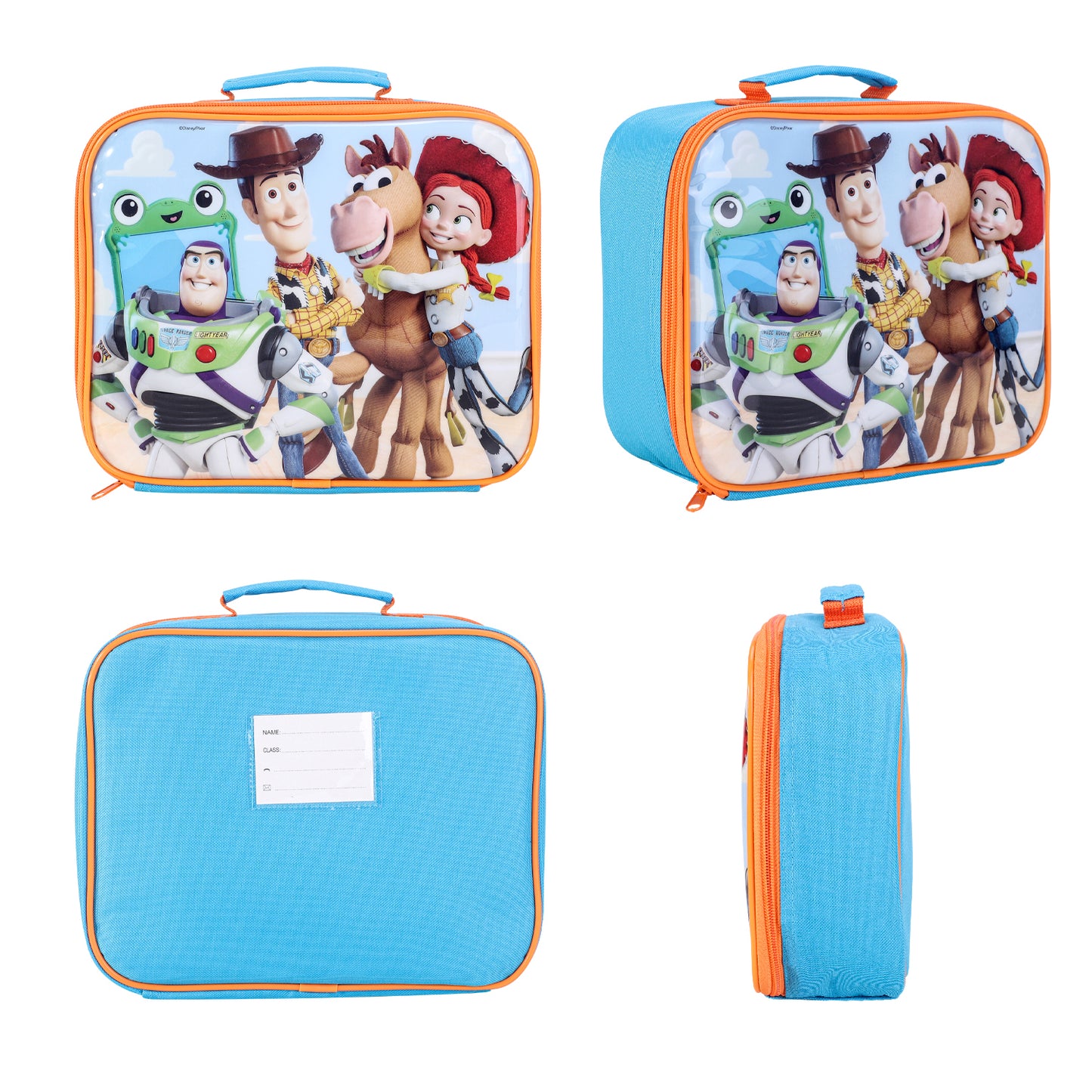Disney Toy Story Rectangular Insulated Lunch Box Bag for Boys and Girls, Perfect Size for Packing Hot or Cold Snacks for School and Travel, BPA Free