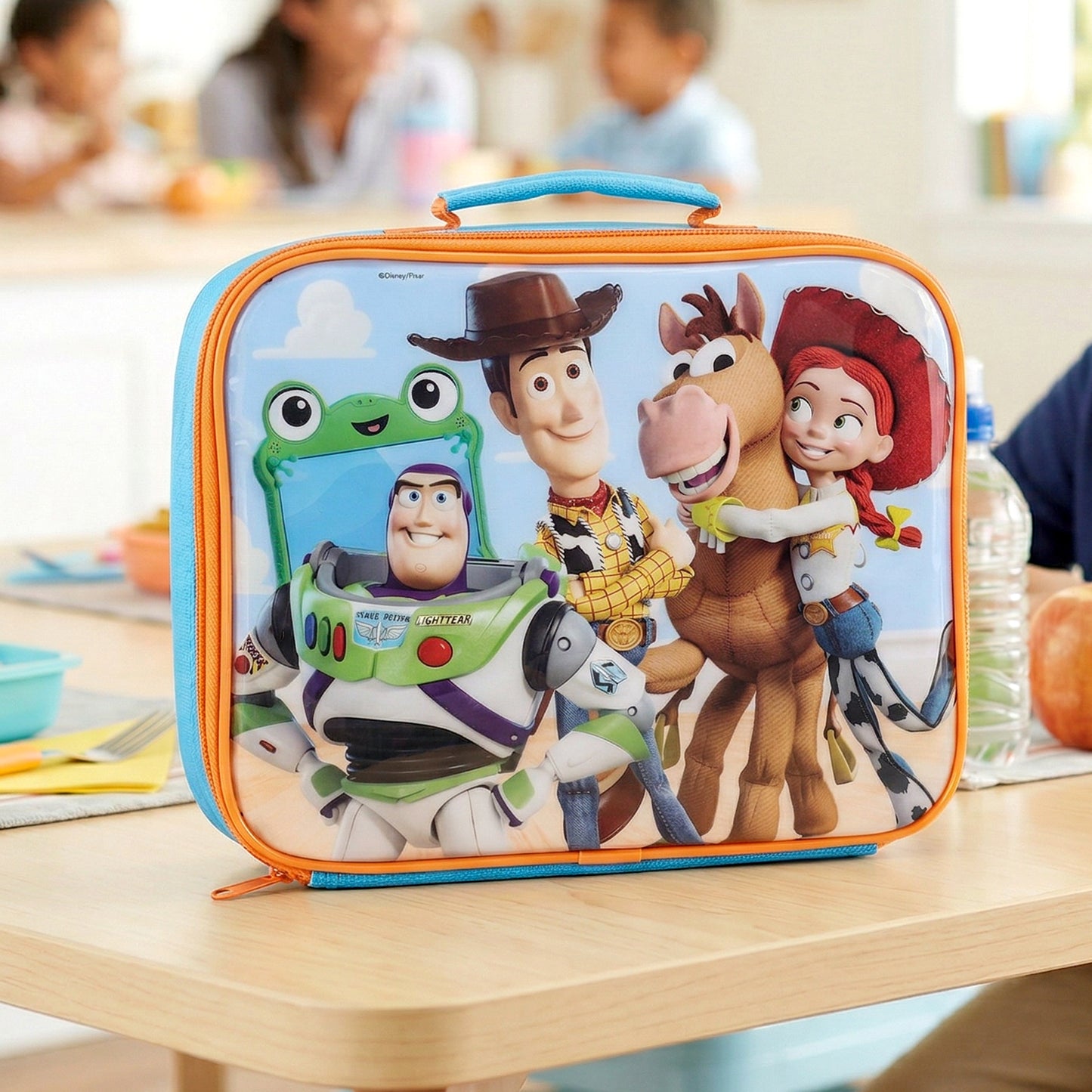 Disney Toy Story Rectangular Insulated Lunch Box Bag for Boys and Girls, Perfect Size for Packing Hot or Cold Snacks for School and Travel, BPA Free