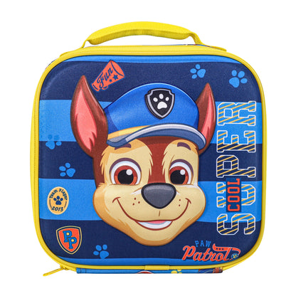 Paw Patrol 3D Rectangular Insulated Lunch Box Bag for Boys and Girls, Perfect Size for Packing Hot or Cold Snacks for School and Travel, BPA Free