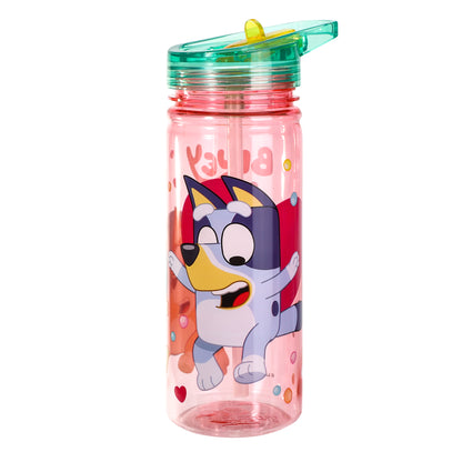 Bluey 580ml Water Bottle for Kids, School Drinks Bottle Made of Durable Ecozen BPA Free