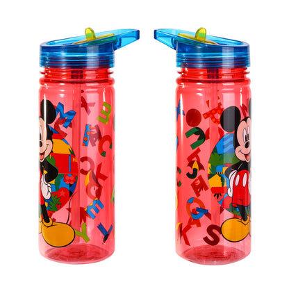 Mickey Mouse 580ml Water Bottle for Kids, School Drinks Bottle Made of Durable Ecozen BPA Free