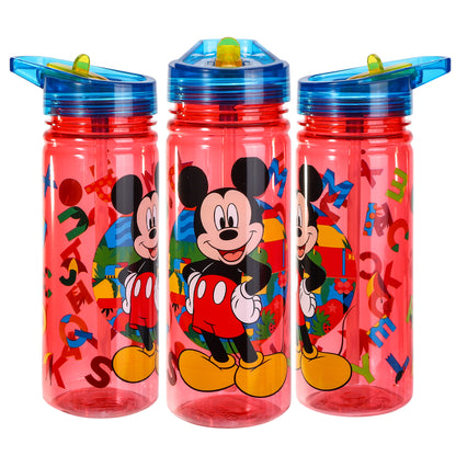 Mickey Mouse 580ml Water Bottle for Kids, School Drinks Bottle Made of Durable Ecozen BPA Free
