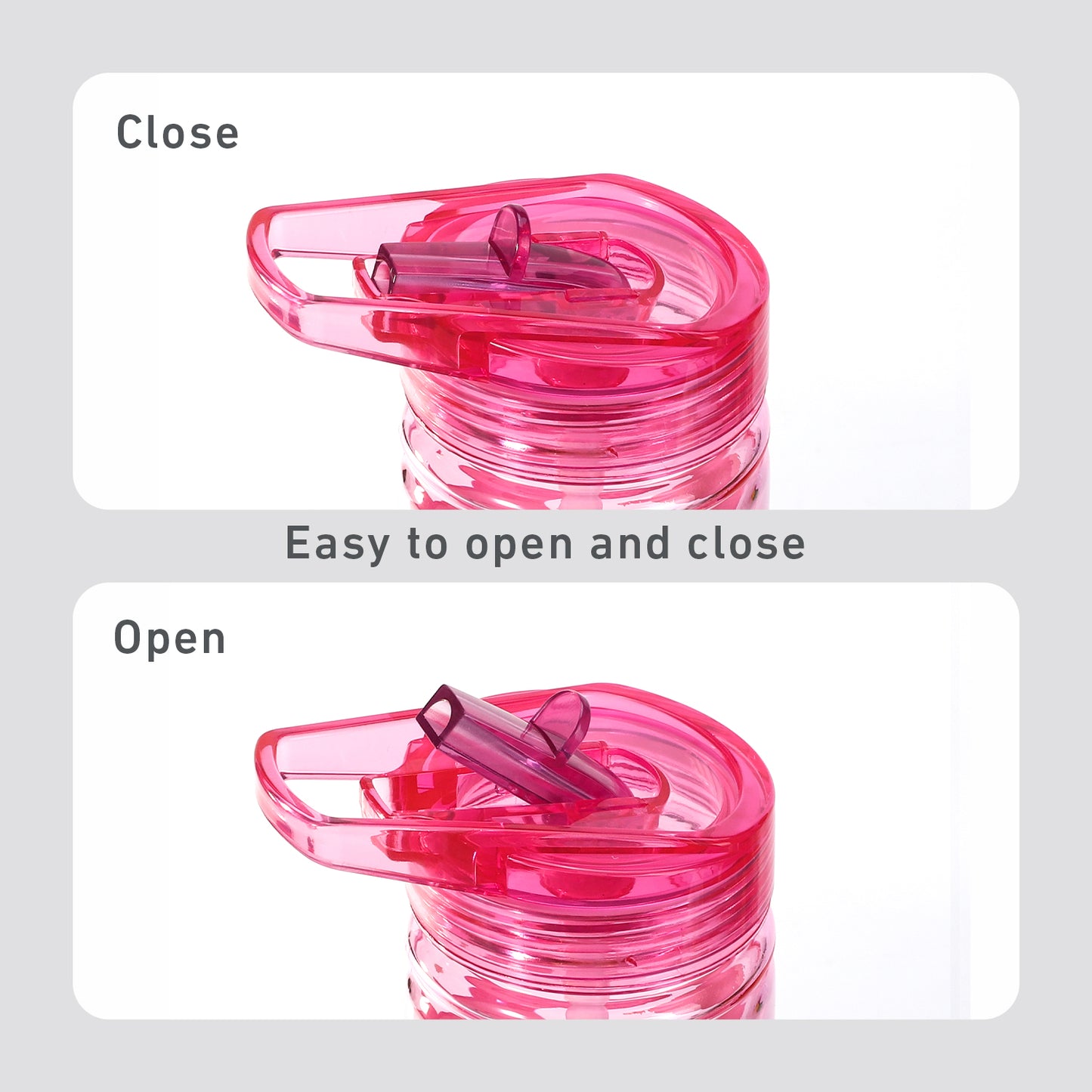 Hello Kitty 580ml Water Bottle for Kids, School Drinks Bottle Made of Durable Ecozen BPA Free