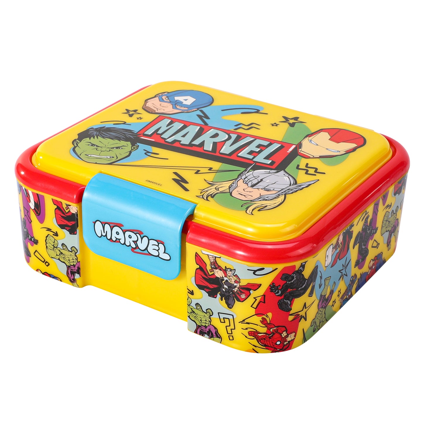 Marvel Avengers Kids Lunch Box with Compartment - BPA Free Bento Boxes
