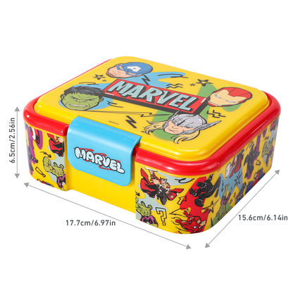 Marvel Avengers Kids Lunch Box with Compartment - BPA Free Bento Boxes