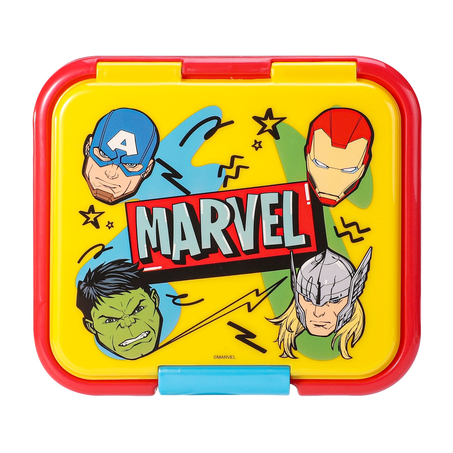 Marvel Avengers Kids Lunch Box with Compartment - BPA Free Bento Boxes