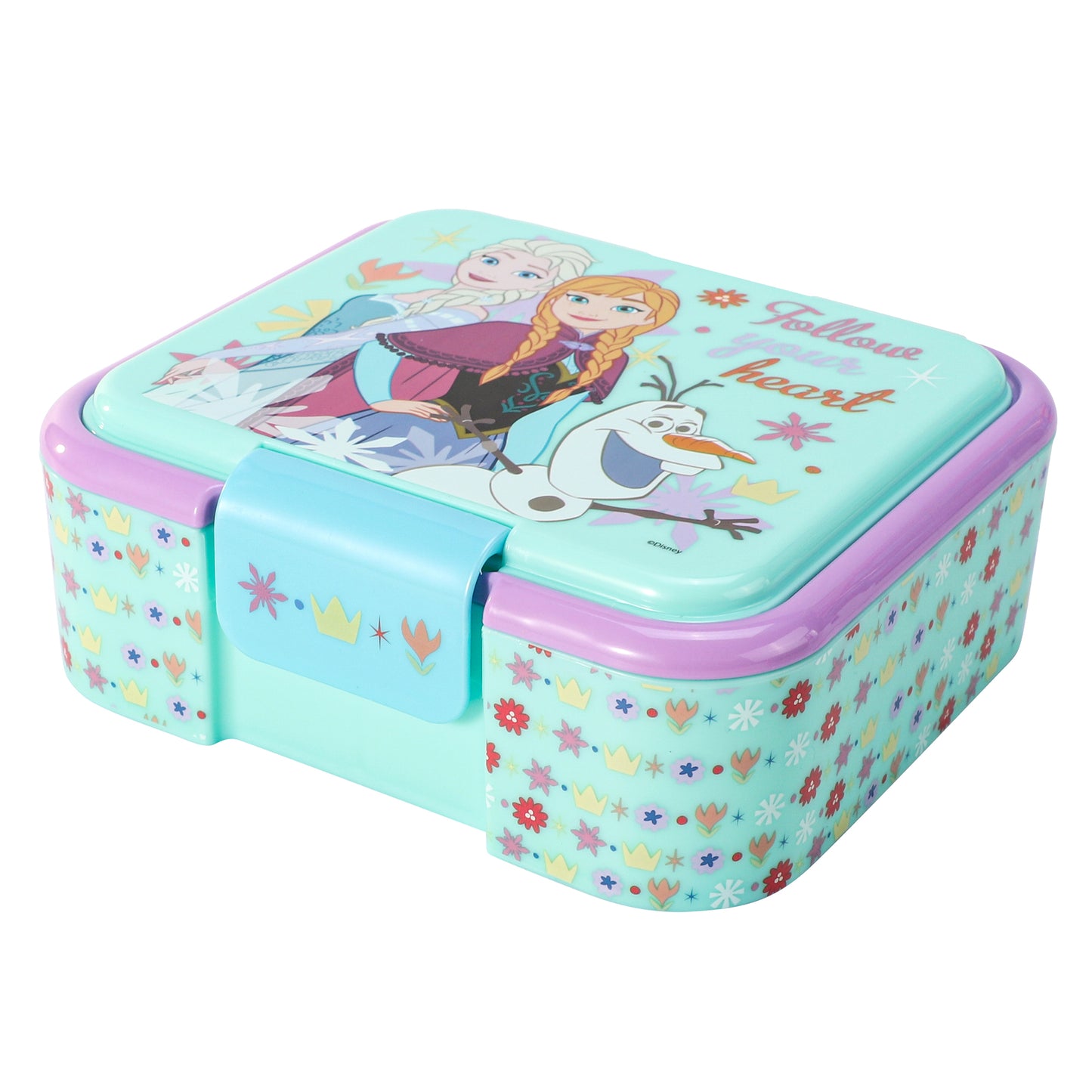 Disney Frozen Kids Lunch Box with Compartment - BPA Free Bento Boxes