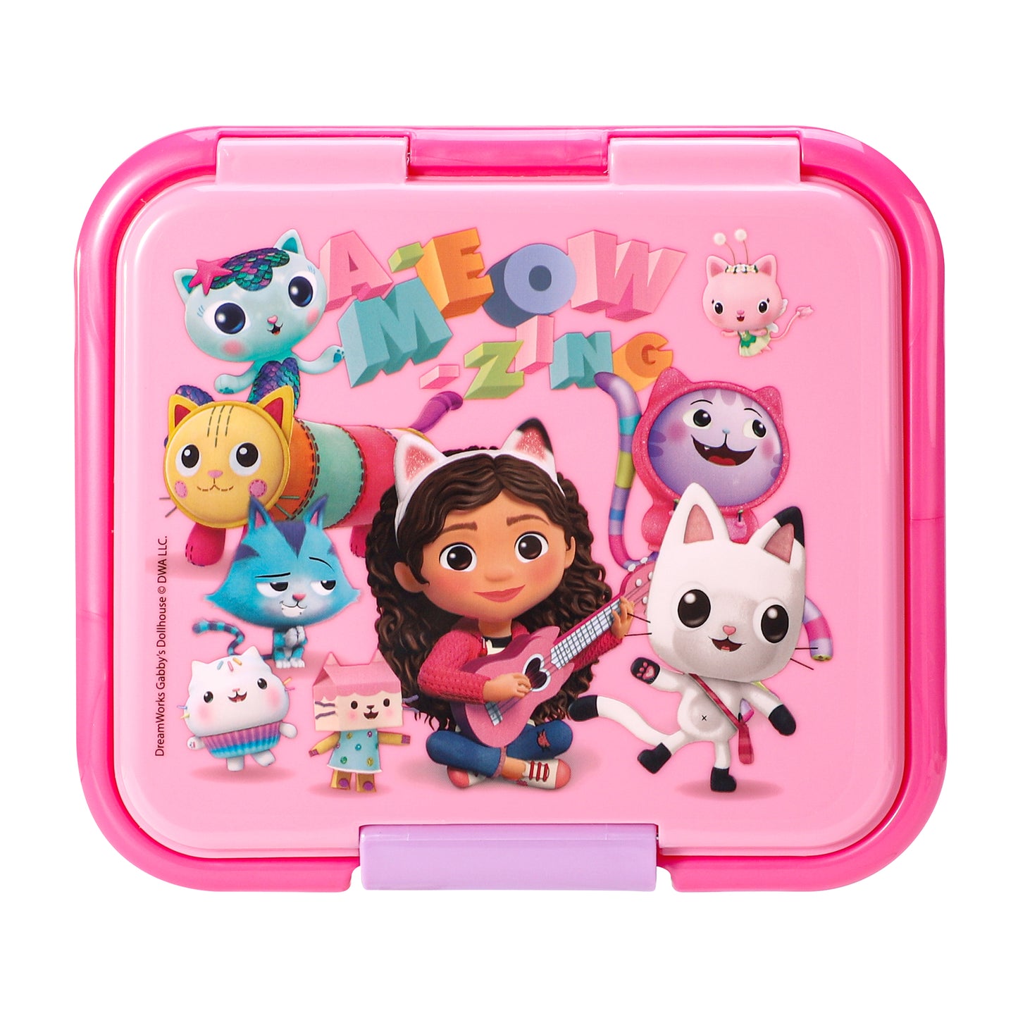 Gabby's Dollhouse Kids Lunch Box with Compartment - BPA Free Bento Boxes
