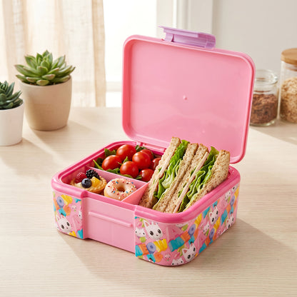Gabby's Dollhouse Kids Lunch Box with Compartment - BPA Free Bento Boxes