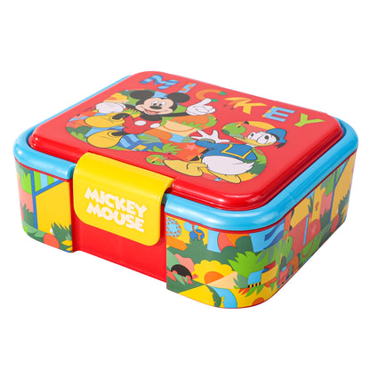 Disney Mickey Mouse Kids Lunch Box with Compartment - BPA Free Bento Boxes