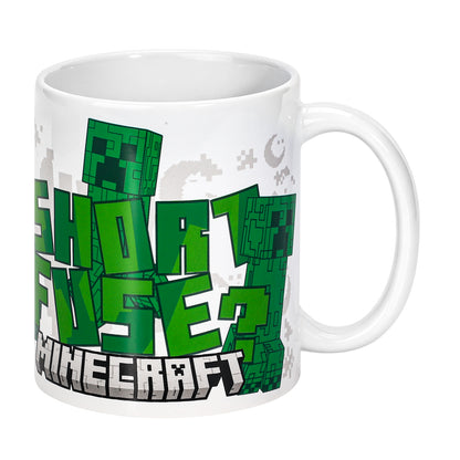 Minecraft Creeper 11oz Ceramic Mug – 325ml Coffee Cup, Dishwasher & Microwave Safe, Officially Licensed Gift for Kids & Adults