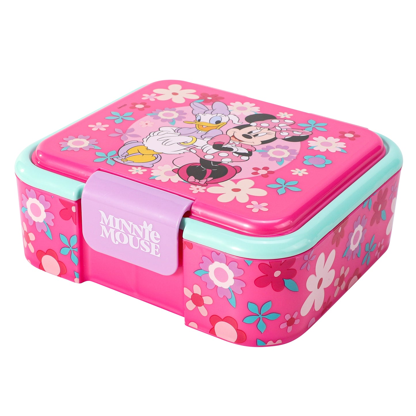 Disney Minnie Mouse Kids Lunch Box with Compartment - BPA Free Bento Boxes