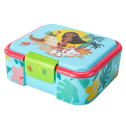 Disney Moana Kids Lunch Box with Compartment - BPA Free Bento Boxes