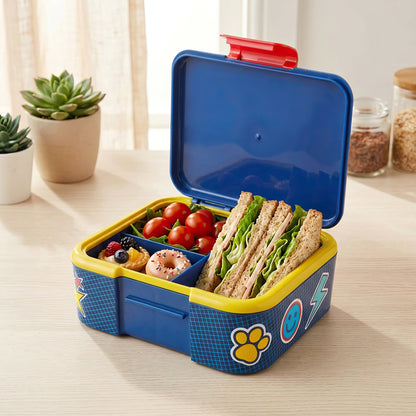 Paw Patrol Boy Kids Lunch Box with Compartment - BPA Free Bento Boxes