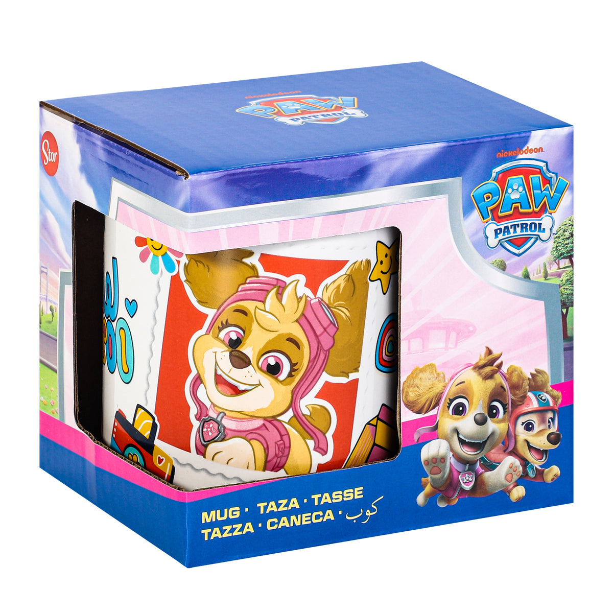 Paw Patrol Skye 11oz Ceramic Mug – Skye Polaroid-Style 325ml Coffee Cup, Dishwasher & Microwave Safe, Officially Licensed Gift for Kids & Adults