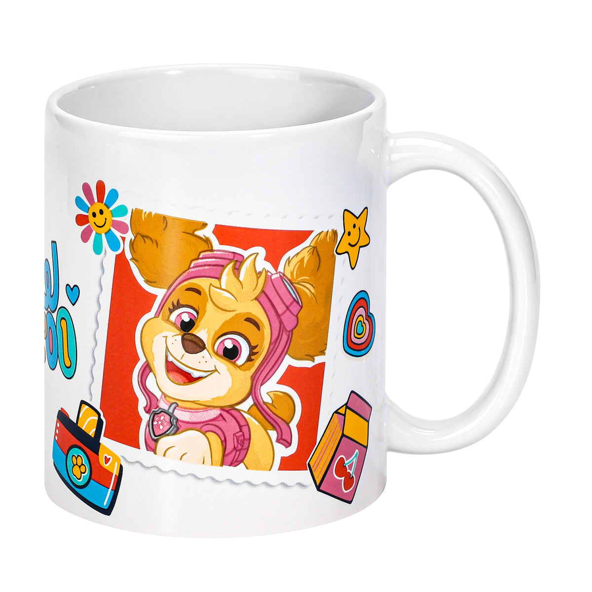 Paw Patrol Skye 11oz Ceramic Mug – Skye Polaroid-Style 325ml Coffee Cup, Dishwasher & Microwave Safe, Officially Licensed Gift for Kids & Adults