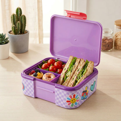 Paw Patrol Girl Kids Lunch Box with Compartment - BPA Free Bento Boxes