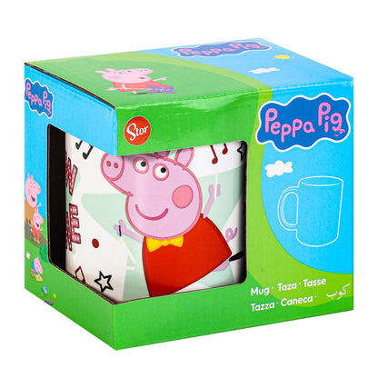 Peppa Pig 11oz Ceramic Mug – Peppa & Gerald Giraffe 325ml Coffee Cup, Dishwasher & Microwave Safe, Officially Licensed Gift for Kids & Adults