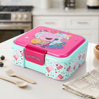 Peppa Pig Kids Lunch Box with Compartment - BPA Free Bento Boxes
