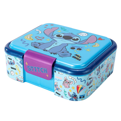 Disney Stitch Kids Lunch Box with Compartment - BPA Free Bento Boxes