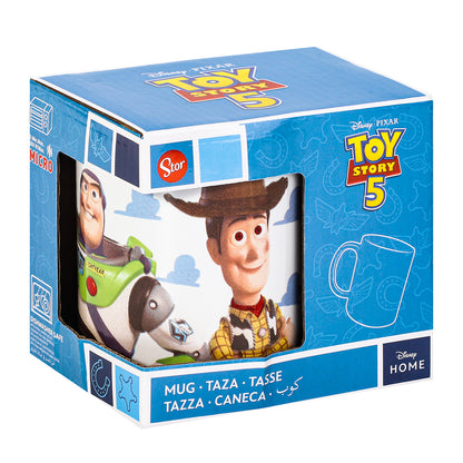 Disney Toy Story 11oz Ceramic Mug – Woody, Buzz & Jessie 325ml Coffee Cup, Dishwasher & Microwave Safe, Officially Licensed Gift for Kids & Adults